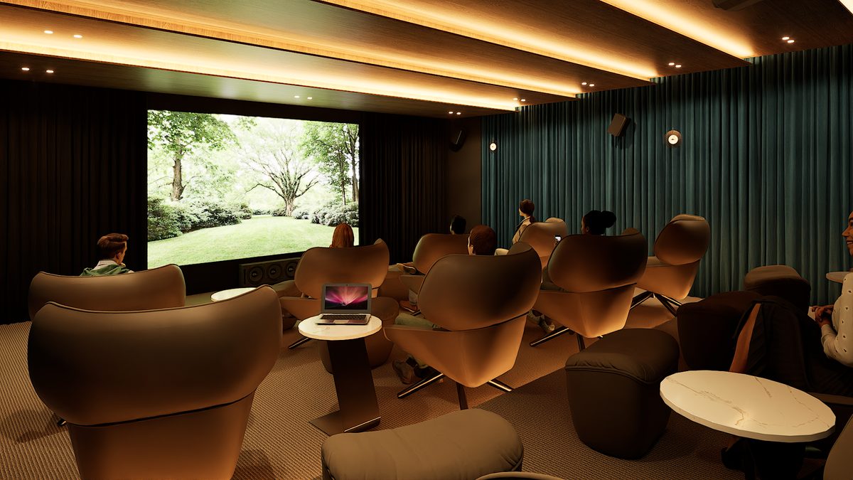 Cine privado de Bosco Di Santa María