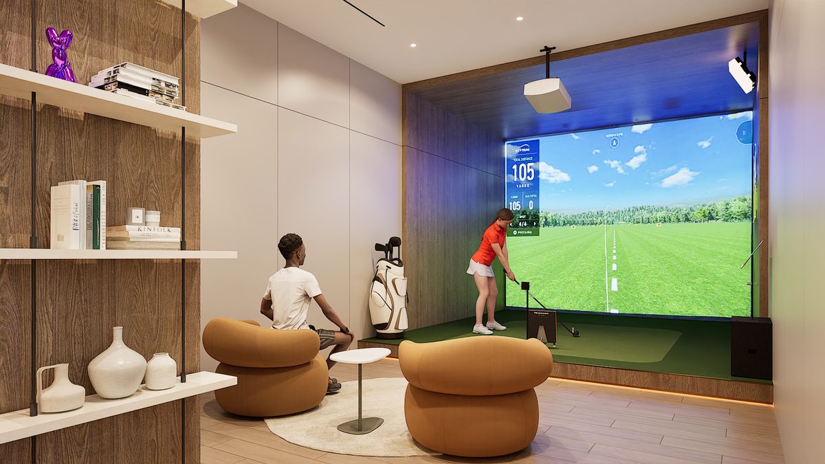 Golf simulator de Bosco Di Santa María