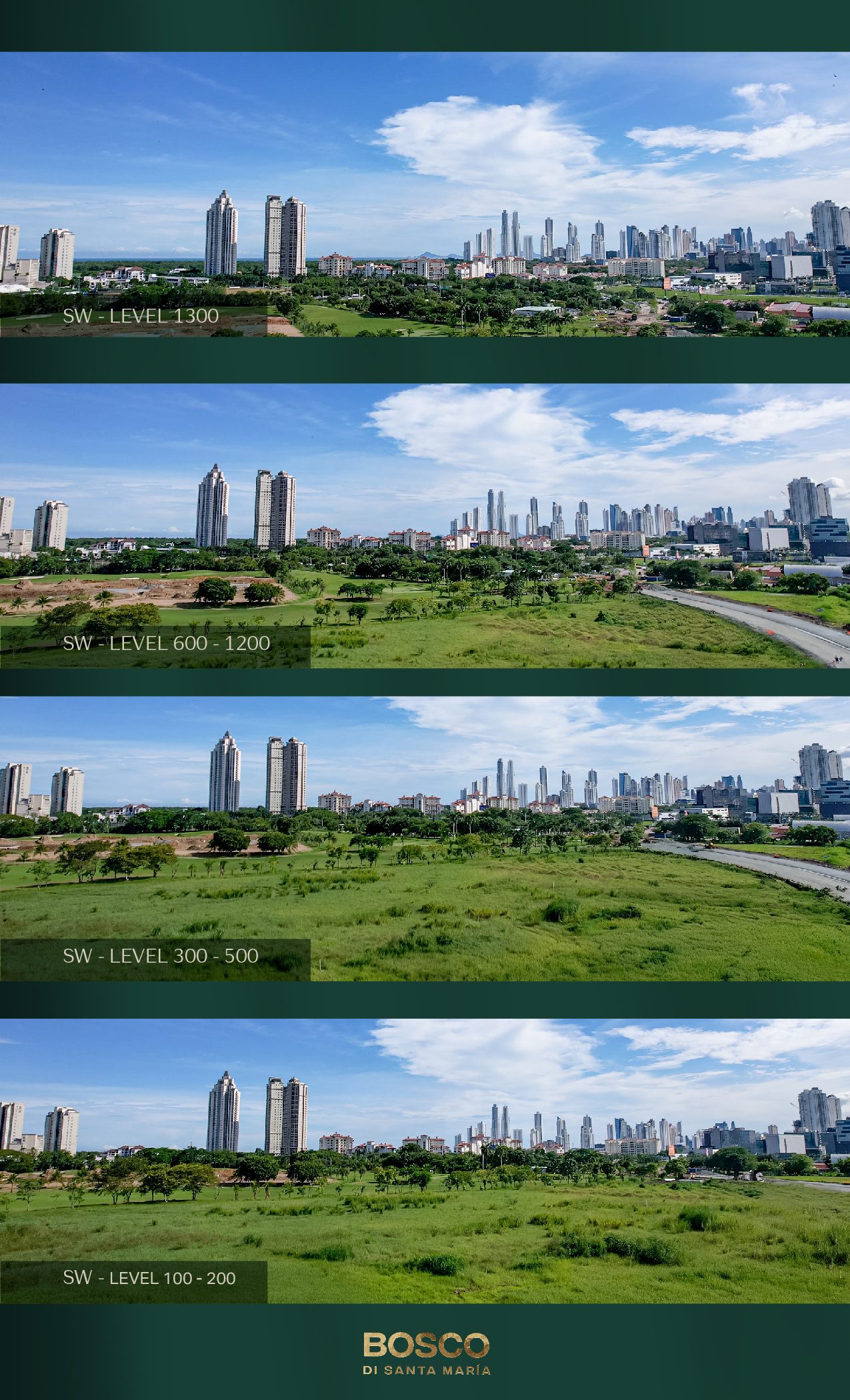 Vista desde las unidades de Bosco Di Santa María
