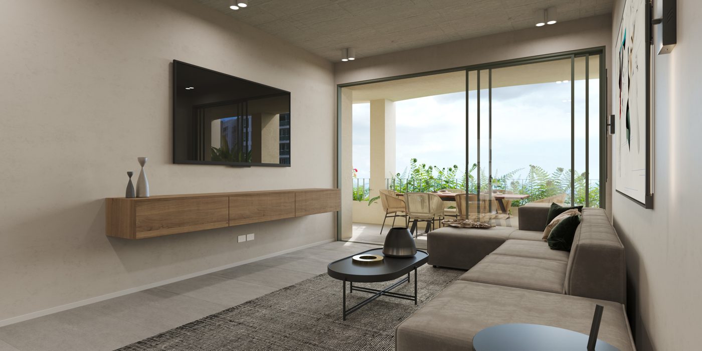 Apartamento de 2 recámaras en A19